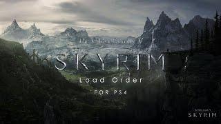 this Skyrim PS4 Load order will change the game 30+ mods