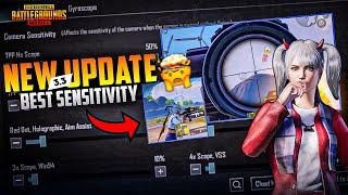 NEW UPDATE 3.3 ZERO RECOIL SENSITIVITY PUBG BGMI