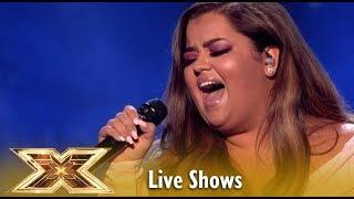 Scarlett Lee Takes On Aretha Franklin's Natural Woman! WOW! | Live Shows 1 | The X Factor UK 2018