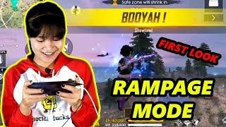 Free Fire: Rampage Mode - FIRST LOOK (BOOYAH!) - BEST MODE EVER!- Garena Free Fire