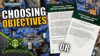 Tips & Tricks for Choosing & Scoring Secondary Objectives in 10th Ed 40k | Warhammer 40k Tactics