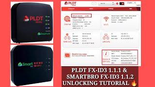 PLDT FX-ID3 1.1.1 and SMARTBRO FX-ID3 1.1.2 Unlocking Tutorial with Band Locking