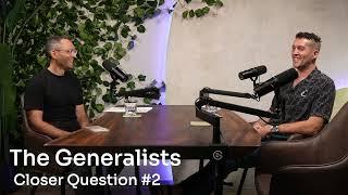 The Generalists :: Closer question #2. What do you do for your mental and physical wellness?