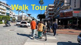 4k  Alanya Walking Tour | Street Walking Tour Turkey