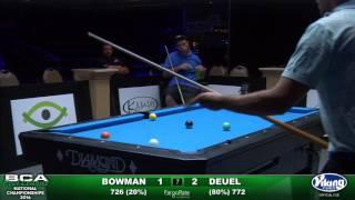 9-Ball Challenge - Bowman vs Deuel