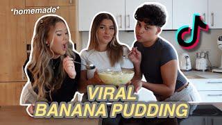 MUKBANG/COOKBANG - wir machen den FAMOUS BANANA PUDDING 