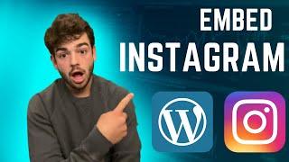 EMBED INSTAGRAM FEED INTO WORDPRESS WEBSITE | Using Elementor