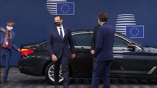 Robert Abela, Maltese Prime Minister attends special European Council Summit