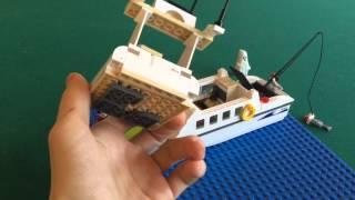 Самоделка:  Лего катер / MOC:  Lego boat