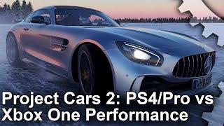 [4K] Project Cars 2: PS4/ PS4 Pro/ Xbox One Frame-Rate Test + Resolution Analysis!