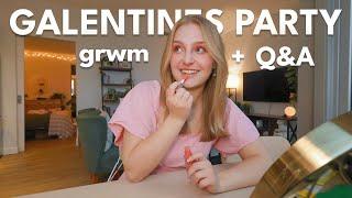 GALENTINES GRWM + Q&A  Umzugs-Updates, Lebensratschläge, gehe ich mit jemandem aus? | Charlotte ...