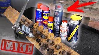 РЕАЛЬНЫЙ ТЕСТ! смазка ВАЛЕРА и WD-40