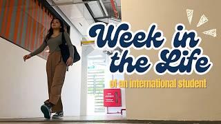 A week in Vi's life as an SP international student | classes, working,  hanging out with friends