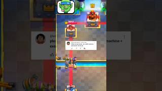 can goblin machine + executioner 3 crown  #clashroyale