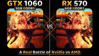 GTX 1060 vs RX 570 | 15 Games Tested | 570 vs 1060 in Gaming (2023)