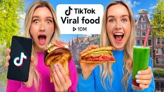 VIRAL FOOD TESTEN IN AMSTERDAM!🫢