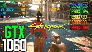 Cyberpunk 2077 - GTX 1060 3gb | 12GB | 1080p | 900p | 768p | 720p Low - Ultra Settings