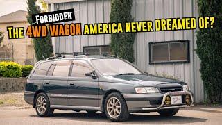 This Toyota Wagon was NEVER available in the USA. 1994 Toyota Caldina Walk Around and POV Drive