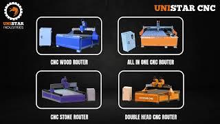 Top CNC Router Manufacturer | Unistar Industries | Wood, Stone, Metal Engraving & More