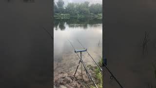 Начало рыбалки на Днепре #рыбалка #fishing #фидер #днепр