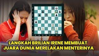 SENGIT! PERTARUNGAN IRENE VS JUARA DUNIA CATUR || FIDE WORLD RAPID & BLITZ CHAMPIONSHIP 2024