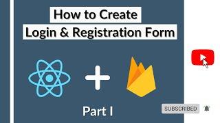 Create a Login and Registration Form in React JS