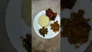 katla mach dea sundor eakti thala sajano #new #food #fried #like #share #subscribe #recipe #thali