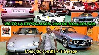 Feria de coches clásicos. Coincido con Marc´s Garage. Expoclassic 2024 Mollerussa. #automobile