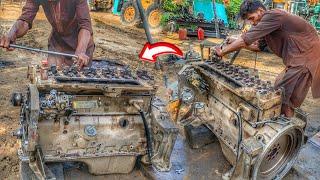 Rebuilding Cummins 6bt Diesel Engine || How to Rebuild Cummins Engine