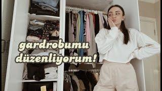 gardrobumu düzenliyorum  || 3 poşet kıyafet ayırdım!