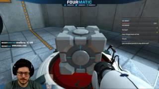 FourmaticTV Plays the Classics - Portal 1 - First play through