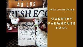 Country Farmhouse Haul | Antiques & Country Decor