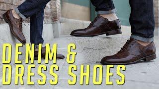 How to Wear Dress Shoes and Denim || Men's Fashion Lookbook || Gent's Lounge