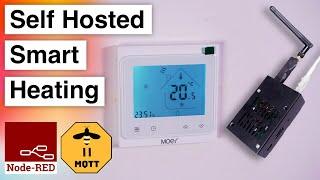 Self Hosted Smart Heating using a Moes BHT-002 Zigbee Thermostat with Node-RED & Zigbee2MQTT