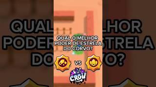 QUAL O MELHOR PODER DE ESTRELA DO CORVO? | ANÁLISE #brawlstars #crow #brawler #supercell