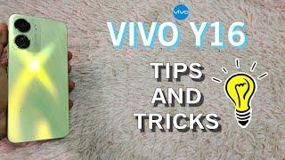 VIVO Y16 TIPS AND TRICKS 2023