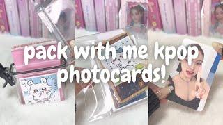  packing kpop photocards ! #53 [asmr] (tiktok compilation) | minsbymon