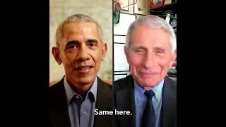 A Conversation with Dr. Fauci and Barack Obama: The Importance of #COVID19 Vaccines