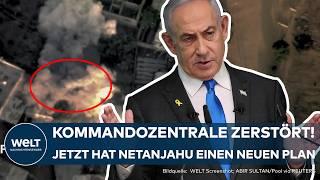 ISRAEL: Hamas command center in Gaza school destroyed - Netanyahu with new plan