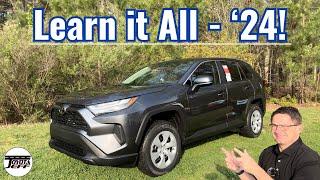 2024 RAV4 LE Review & Tutorial: Buttons, Controls, Specs, More!