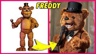 Five Night At Freddy's en la VIDA REAL + Adivina los personajes de Five Night At Freddy's por voz