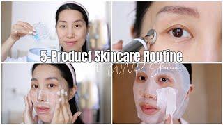 Discover the 5- Product AM & PM routine that changed my skin   | WNP Skincare Review | Chris Han