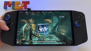 Dead Space (Remake 2023)  | Lenovo Legion GO handheld gameplay | 800p, 1000p, 1200p