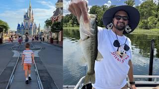 Early Morning Disney's Magic Kingdom, Fishing In Bay Lake & Hoop-Dee-Doo Revue! | Fort Wilderness!