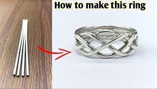 Twisted Silver Ring Making/How it's made/Ring Tutorial