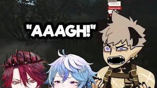 Tavi and Jurard JUMPSCARES Ruze on stream [HOLOSTARS-EN]