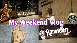 Vlog # 52 | Al Seef Night Market  | Wander Tinay 