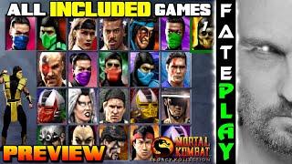 Ultimate Mortal Kombat 3 - ALL Versions In Mortal Kombat Legacy Kollection | FATE Play