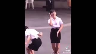 Girl dancing to Start me up by the Rolling Stones