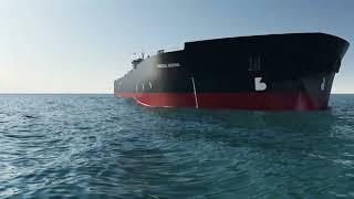 Physical Open Waters demo with a Physical Addons branded tanker ship.